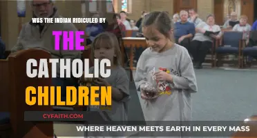 The Indian's Plight: Catholic Children's Mockery