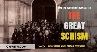 Russian Orthodox Church's Evolution Post-Great Schism: A Historical Overview