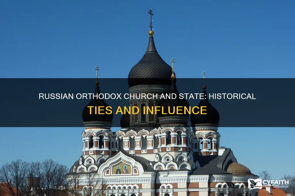 was the russian orthodox church connected to the state
