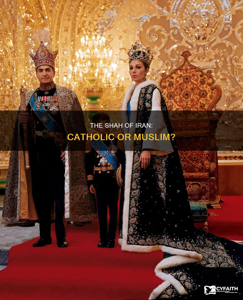 was the shah of iran catholic