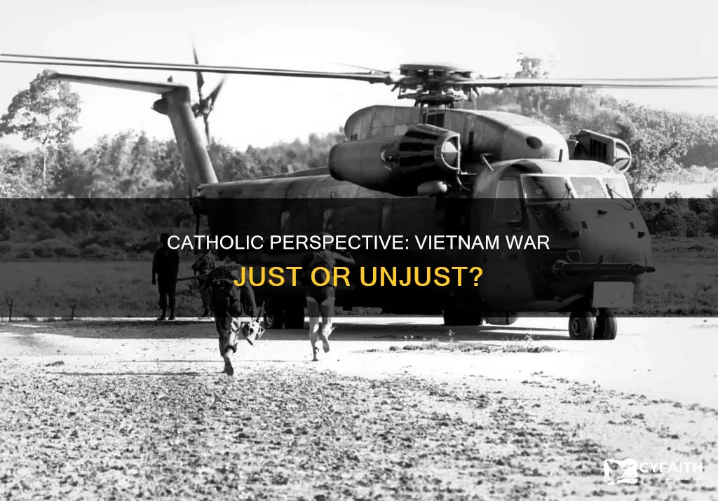 was the vietnam war a just war catholic