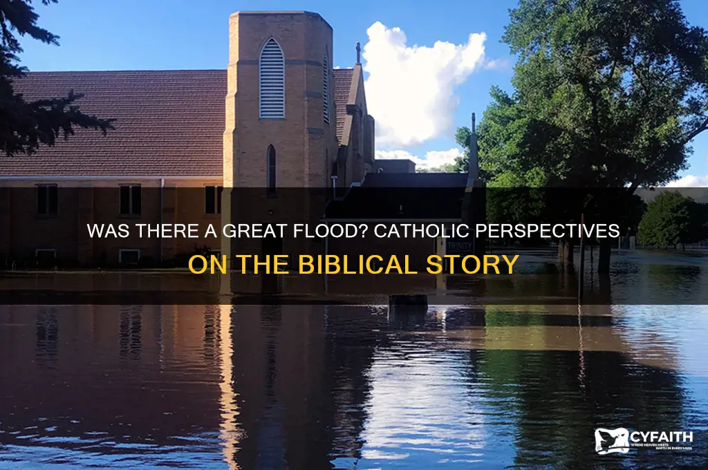 was there a flood catholic