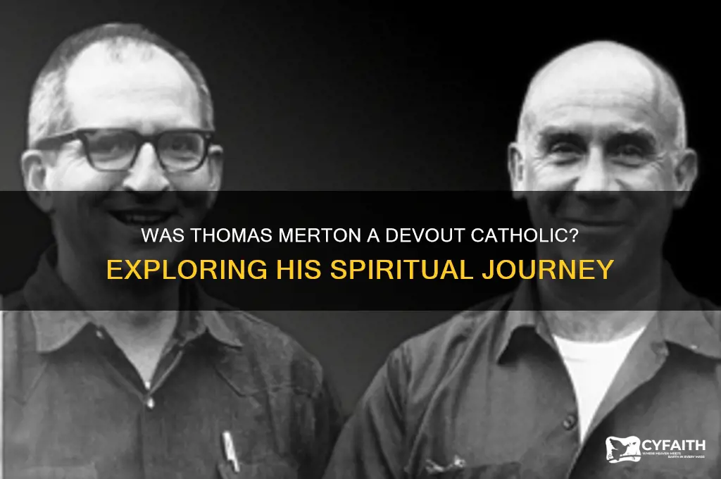 was thomas merton catholic