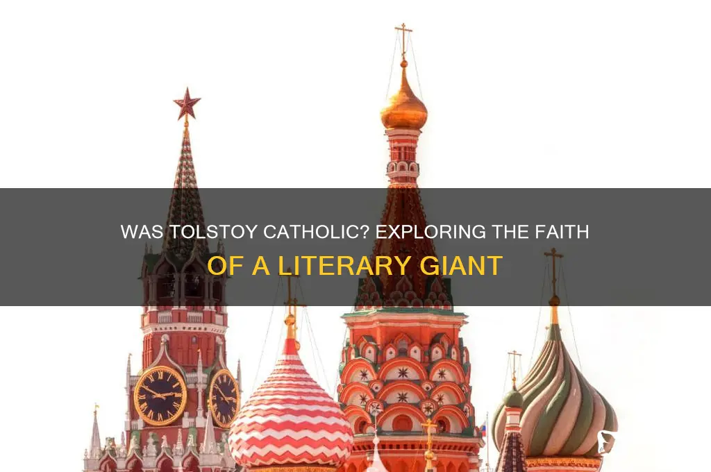 was tolstoy catholic
