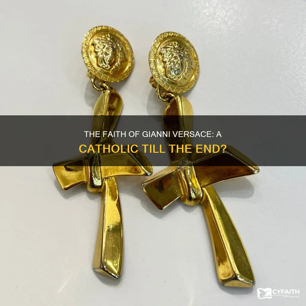 was versace a catholic when he died