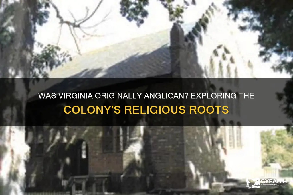 was virginia anglican