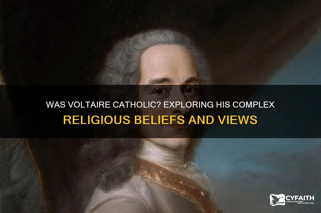 was voltaire catholic
