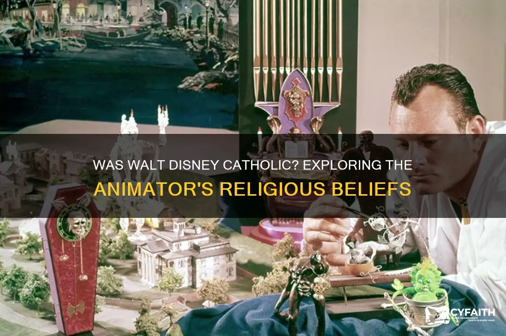 was walt disney catholic