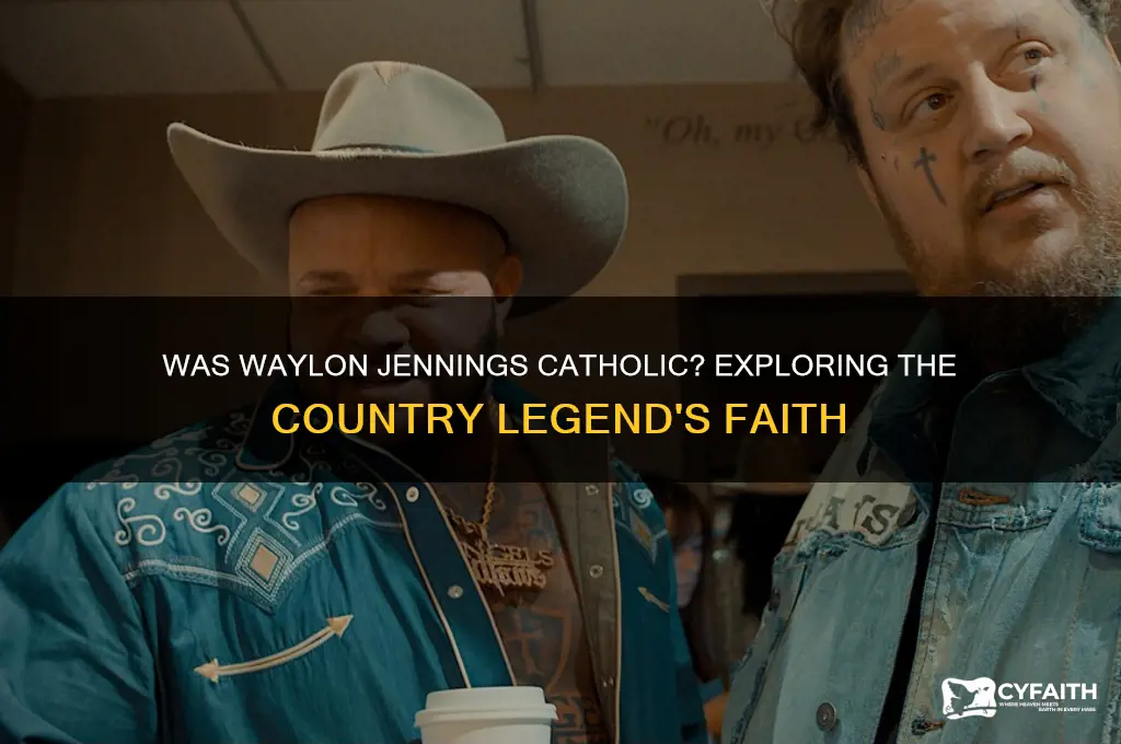 was waylon jennings catholic