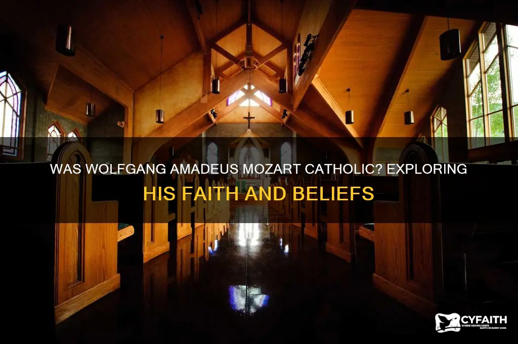 was wolfgang amadeus mozart catholic