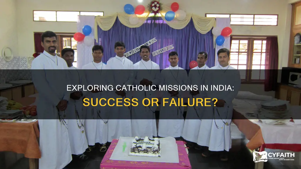 were 16th century catholic missions to india successful