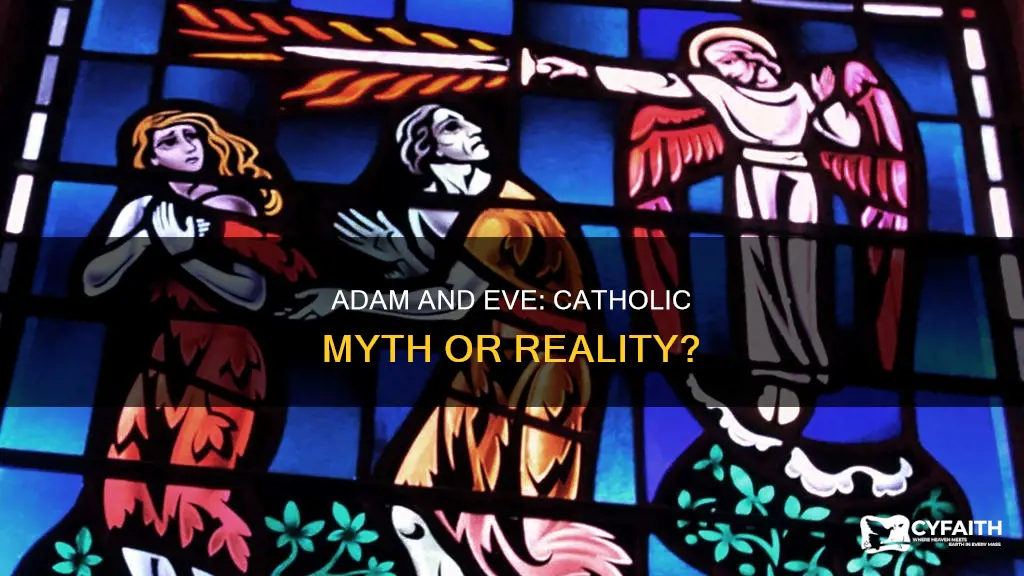 were adam and eve real catholic