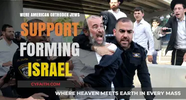 American Orthodox Jews' Role in Supporting Israel's Formation