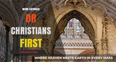 Christians or Catholics: Which Faith Came First in History?