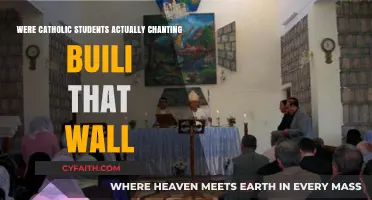 Catholic Students' Chant: "Build That Wall"?