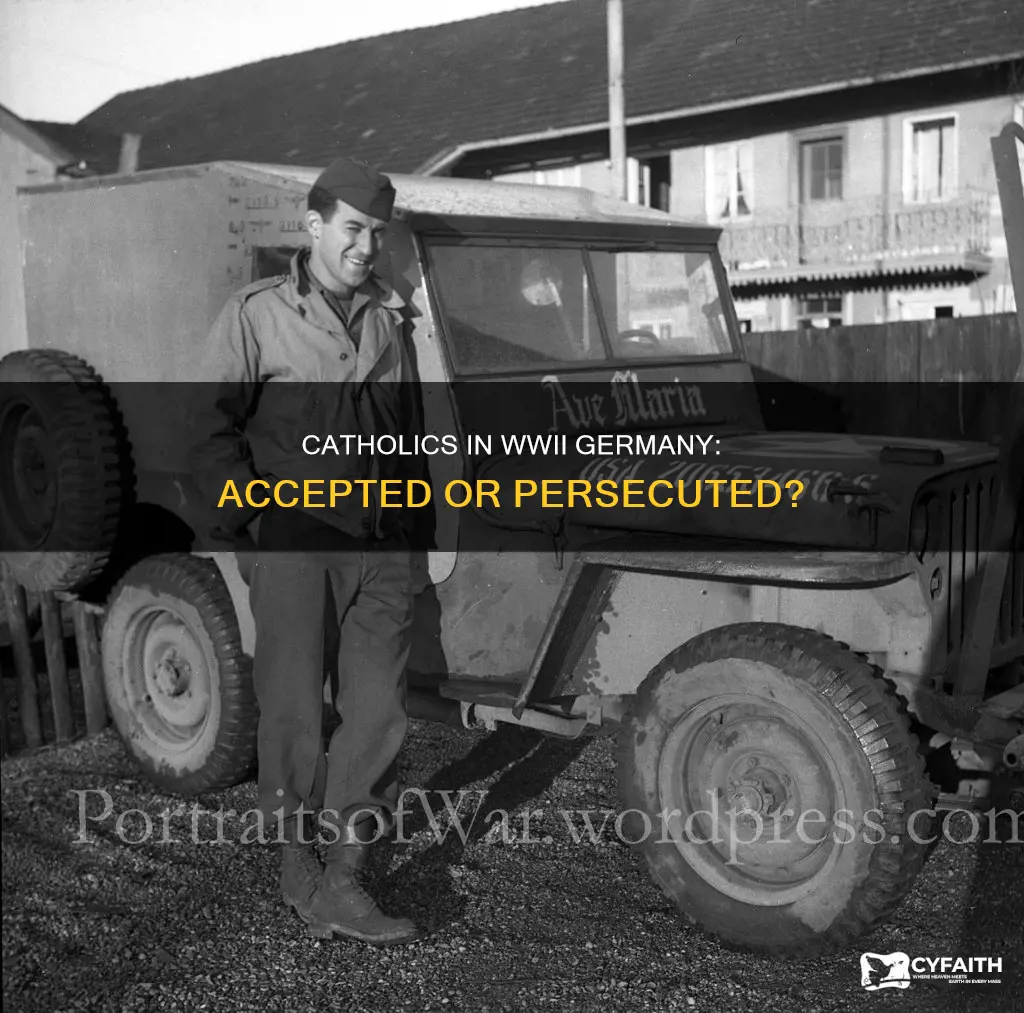 were catholics accepted in ww2 germany