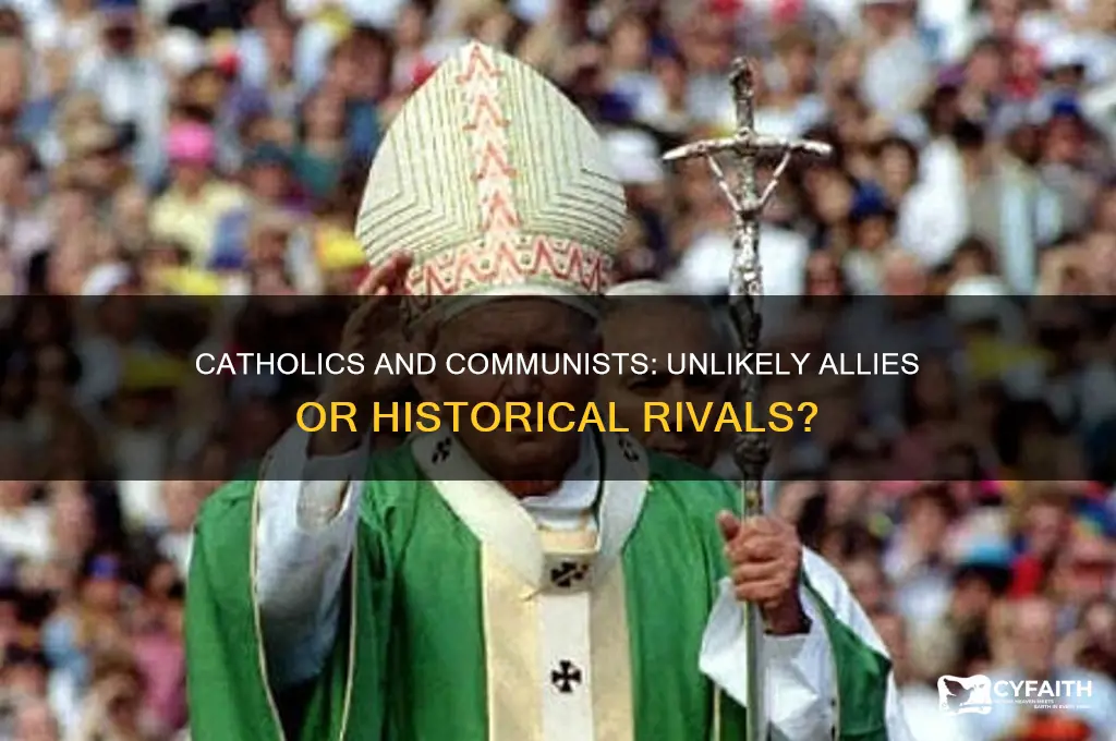 were catholics and communists allies