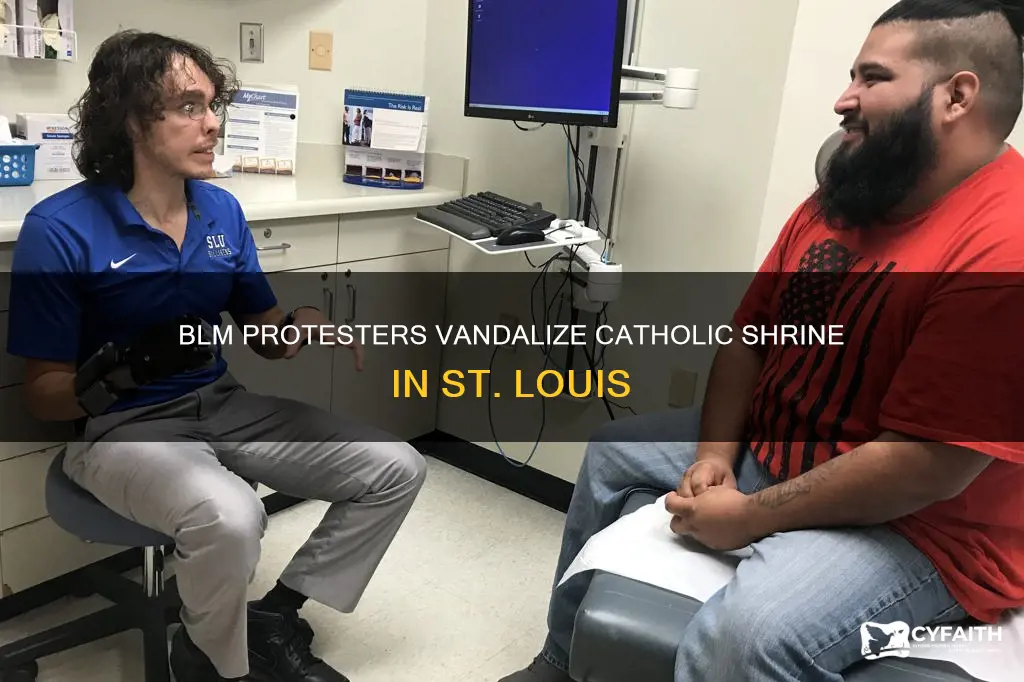 were catholics attacked by blm in st louis