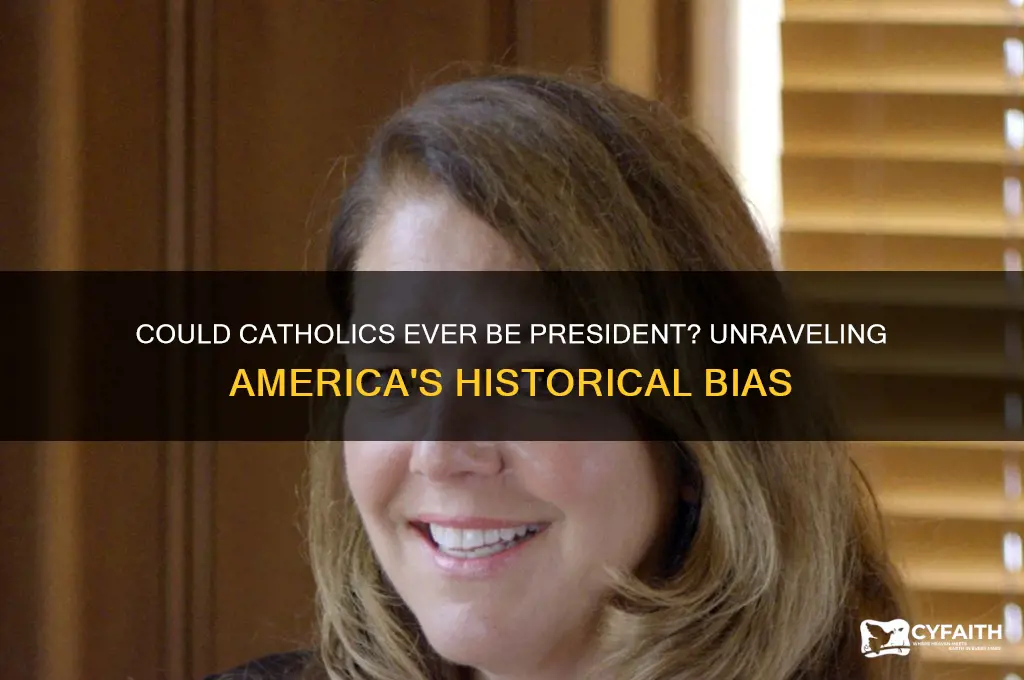 were catholics barred from becoming president in the usa