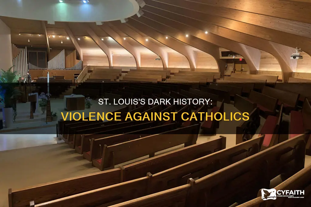 were catholics beaten in st louis