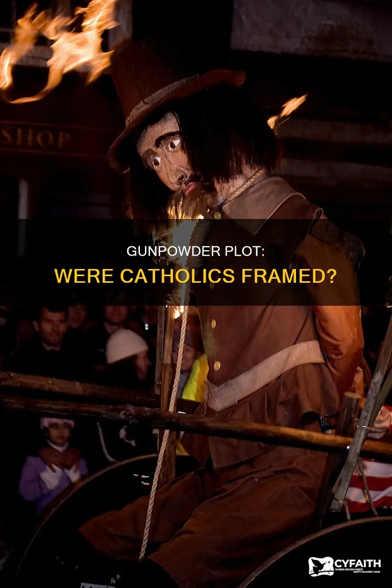 were catholics framed for gunpowder plot
