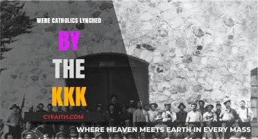 KKK Lynching of Catholics: A Dark Chapter in History