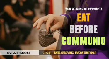 Why Catholics Fast Before Communion