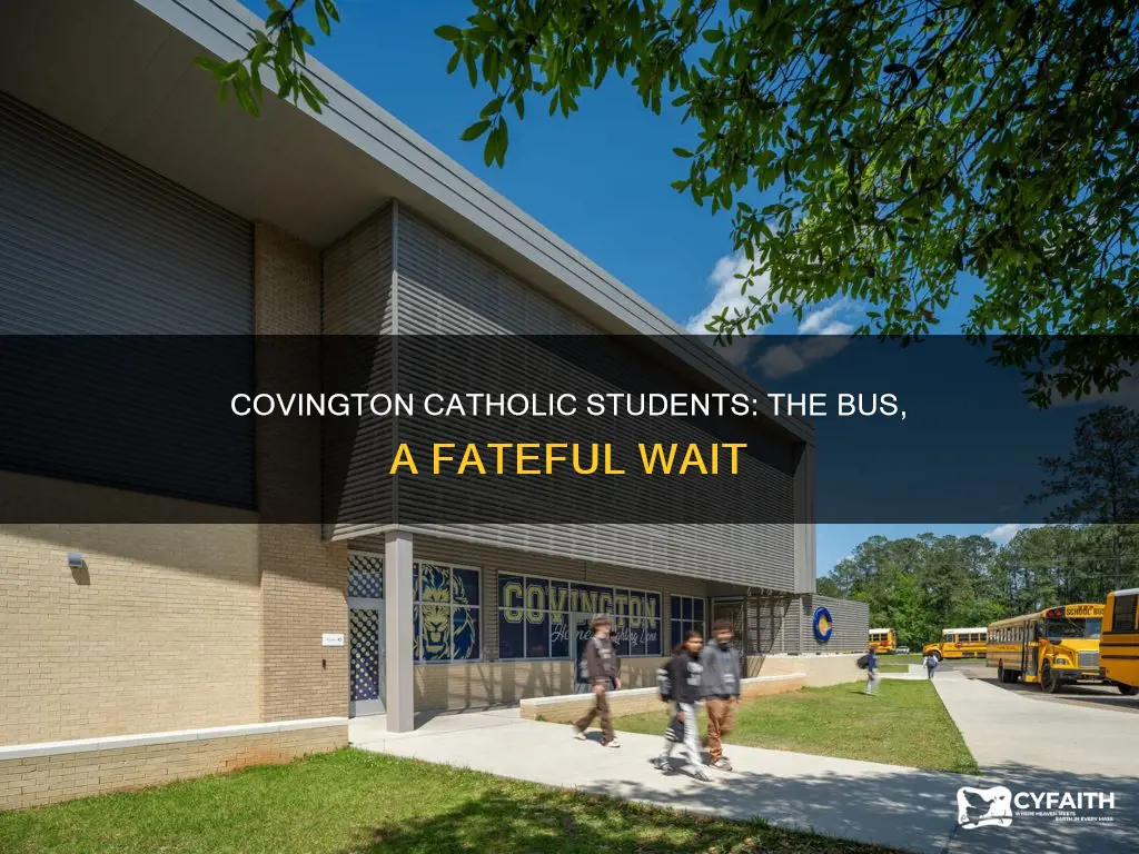 were covington catholic students waiting for their bus