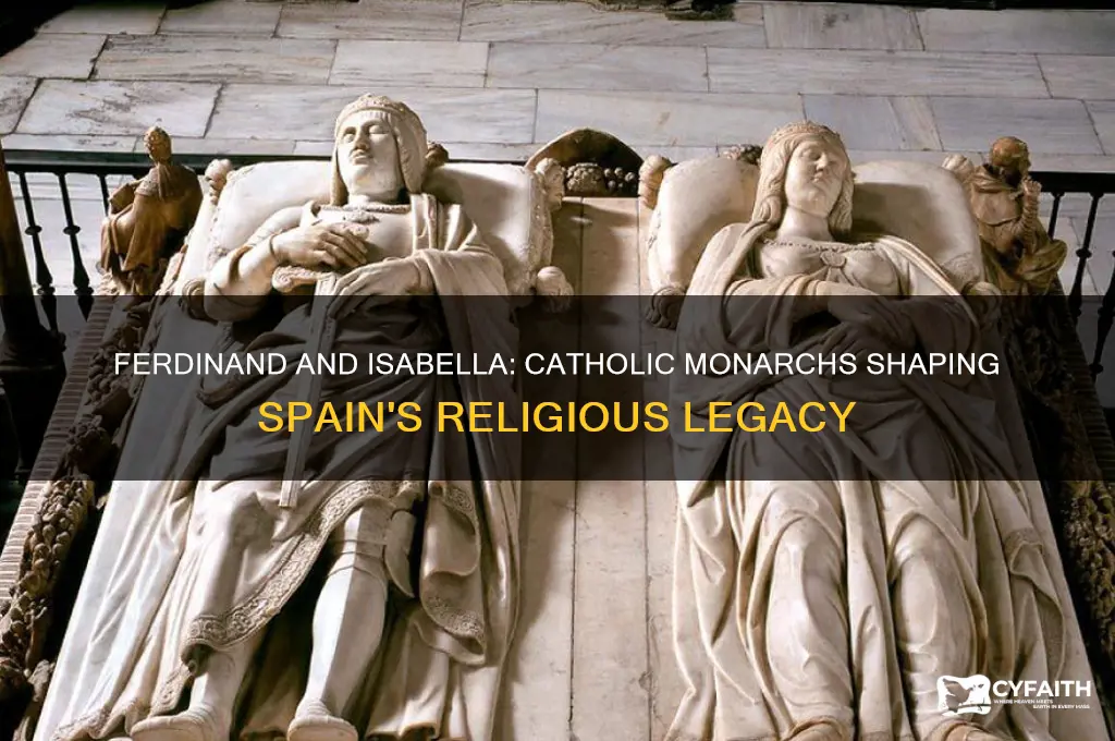 were ferdinand and isabella catholic
