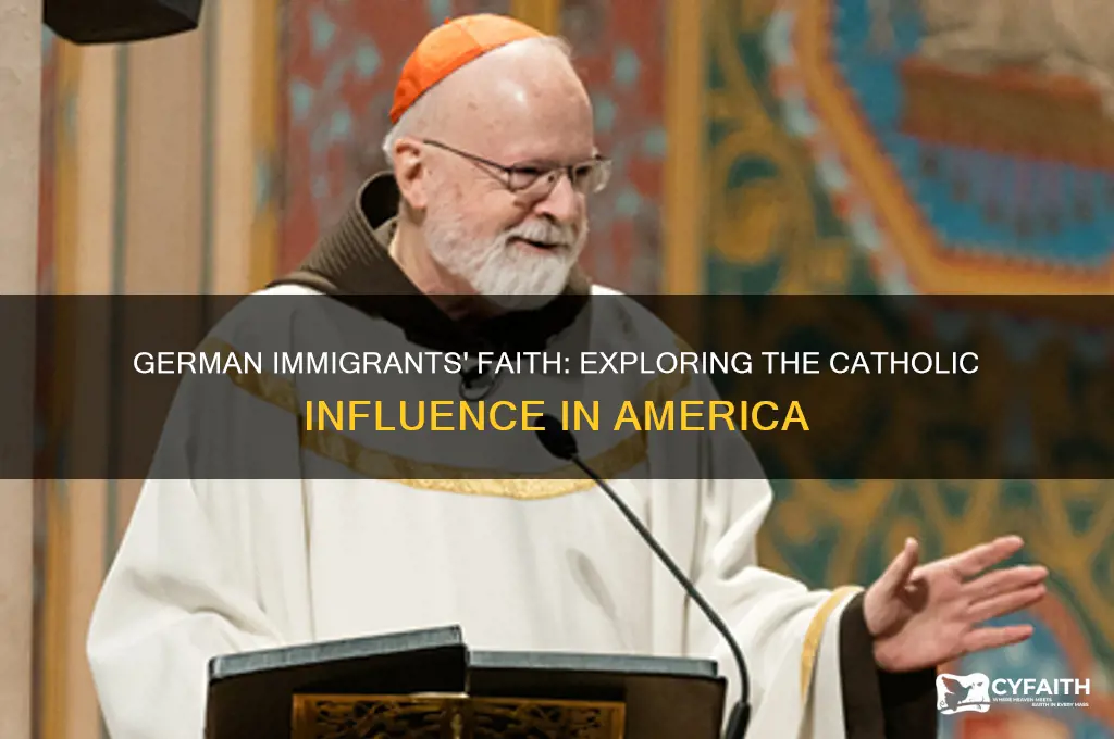 were german immigrants catholic