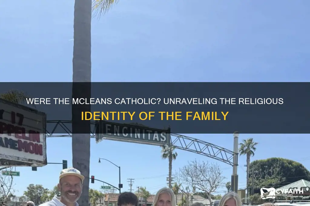 were mcleans catholic