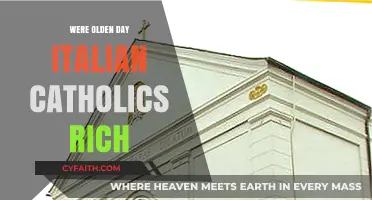 Wealth and Italian Catholics: A Historical Perspective