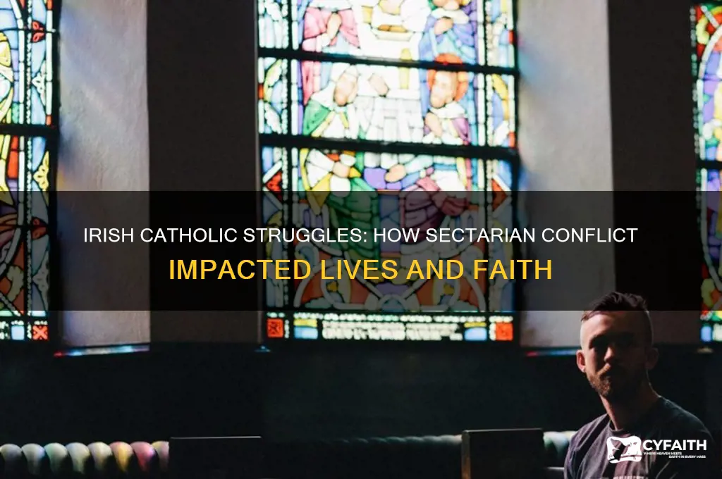 were people fighting ireland catholic affected with catholic peope