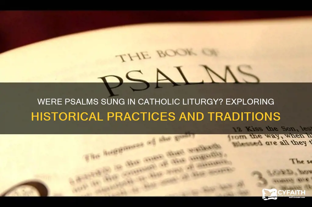 were psalms sung catholic