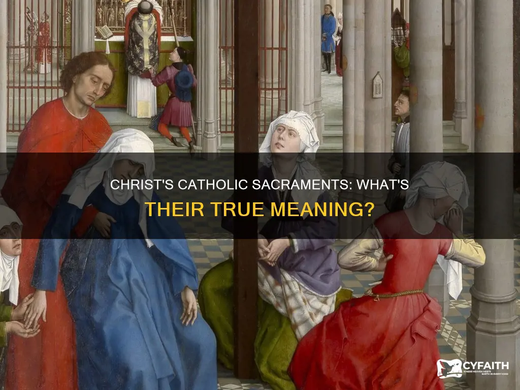 were sacraments inssituted by christ catholic