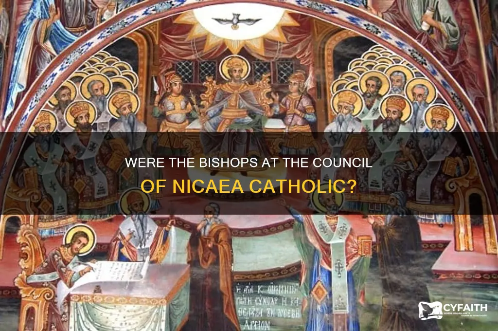were the bishops at the council of nicea catholic