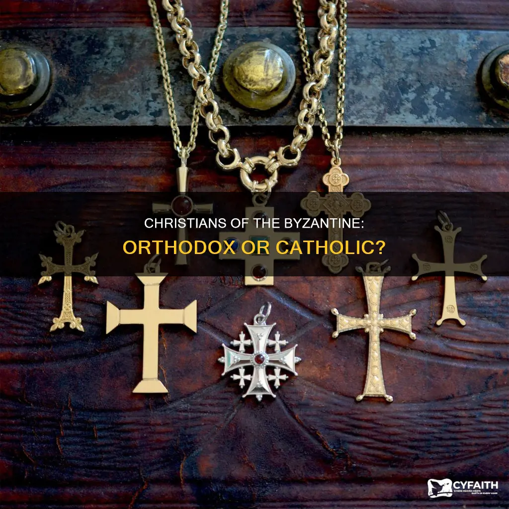 were the byzantine christians orthodox or catholic