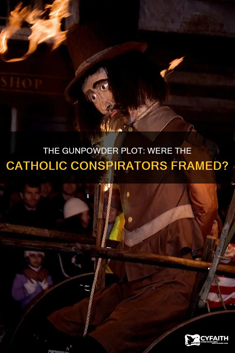 were the catholic plotters framed in 1605
