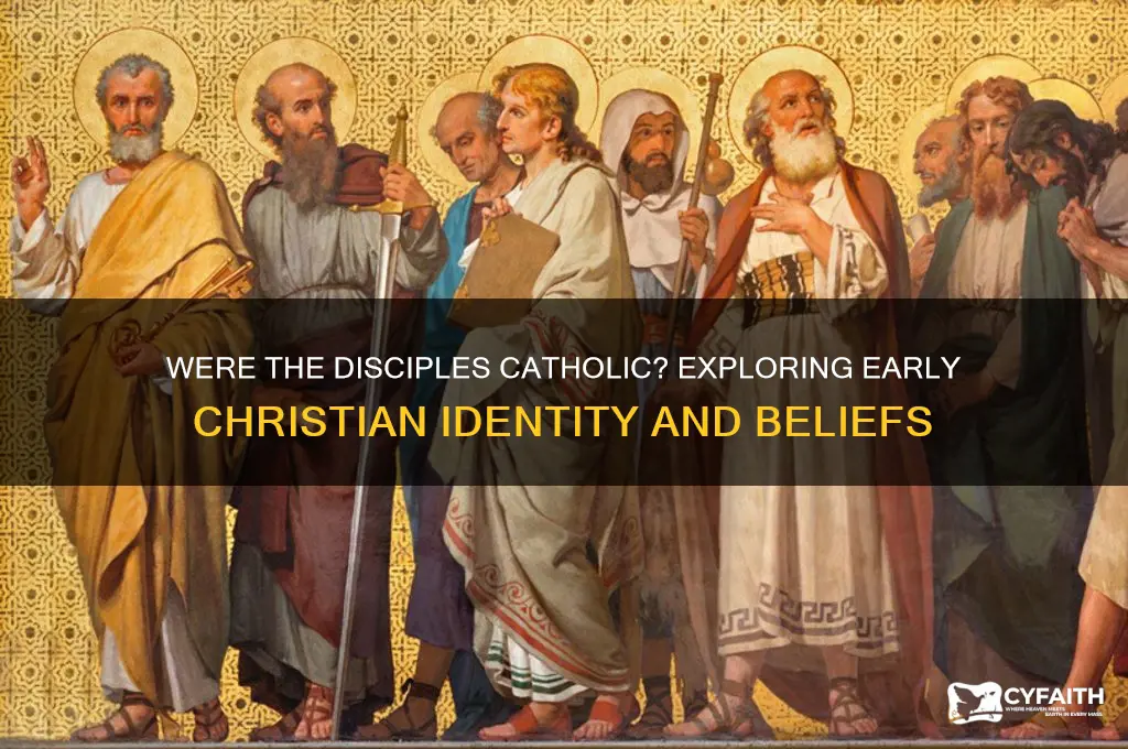 were the disciples catholic