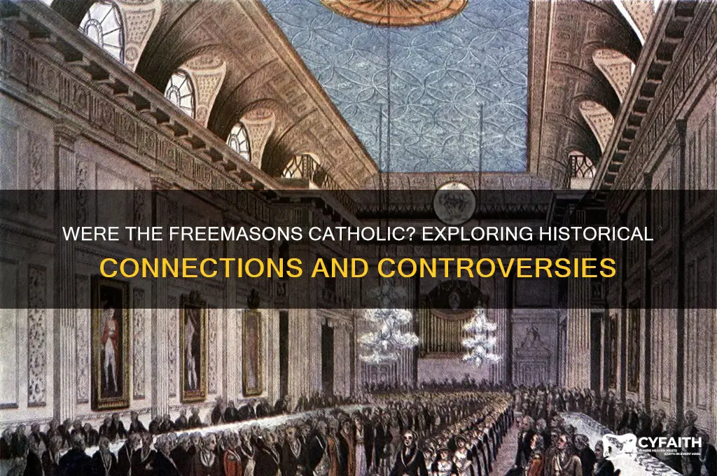 were the freemasons catholic