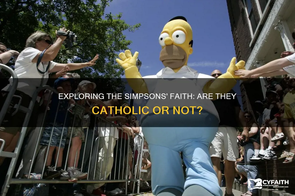 were the simpsons catholic