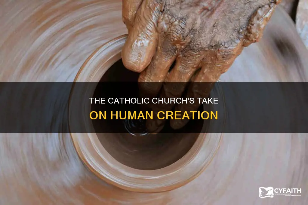 were we literally formed from dirt catholic