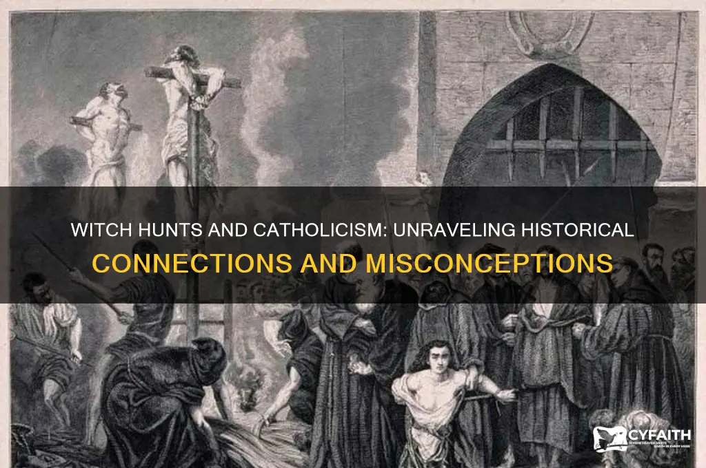 were witch hunts catholics