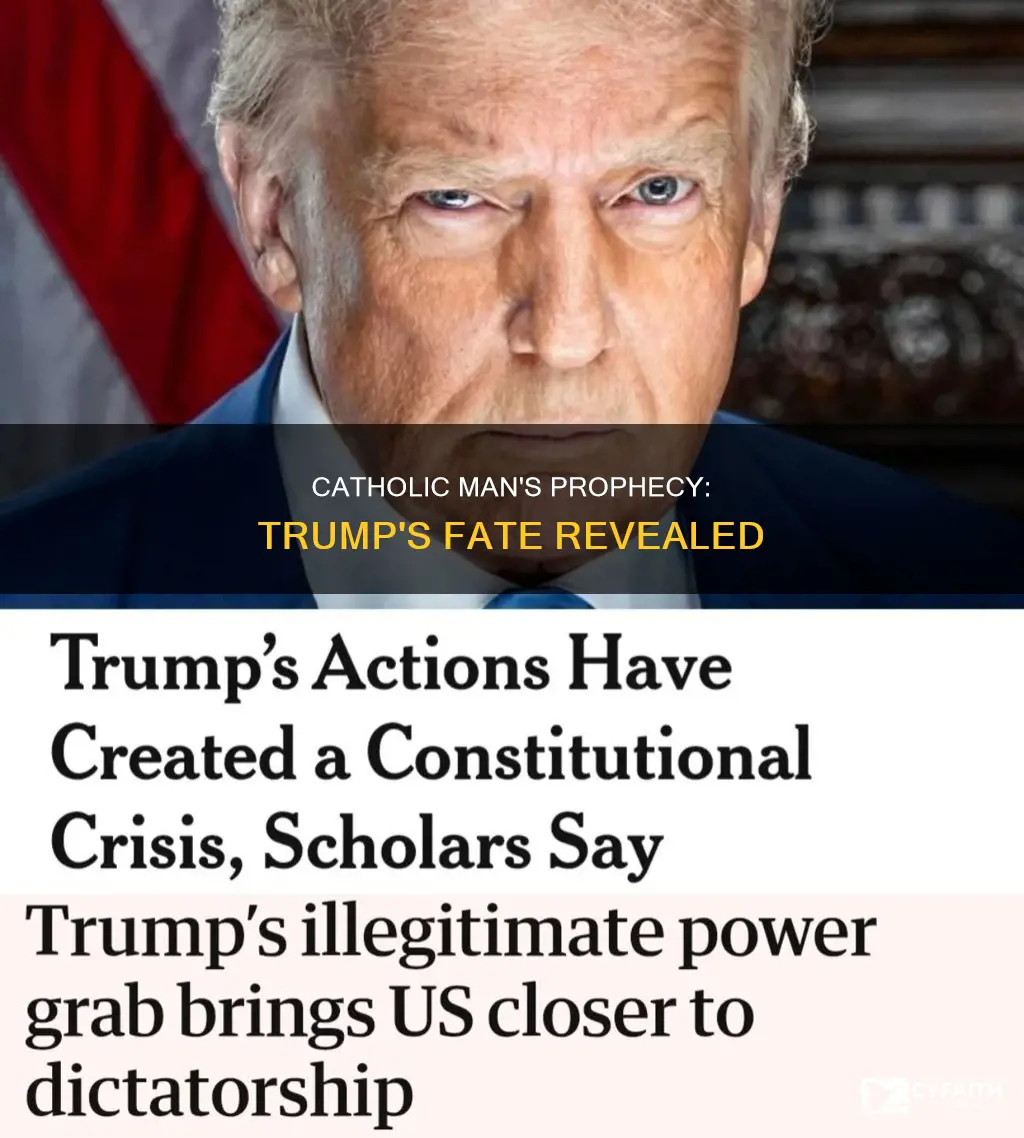 what a catholic man prophesied about donald trum