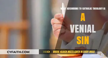 Understanding Venial Sins: Catholic Theology Explains Minor Moral Failures