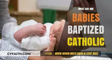 The Perfect Age for Catholic Baby Baptism