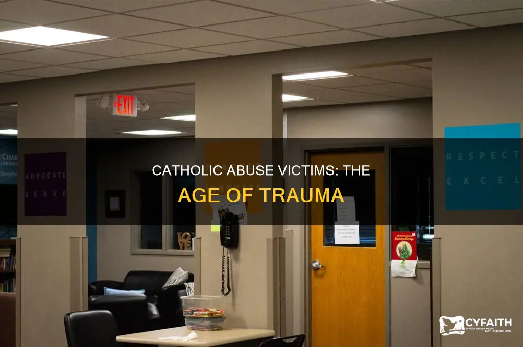 what age are most catholic abuse victims