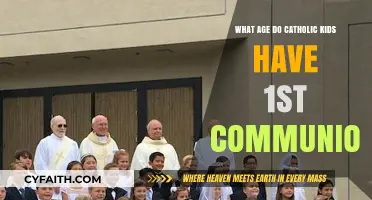 Communion Age for Catholic Children: When is it Appropriate?