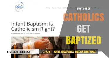 Baptism in the Catholic Church: Age and Rituals Explored