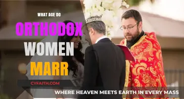 Orthodox Women's Marriage Age: Traditions, Trends, and Timing Explored